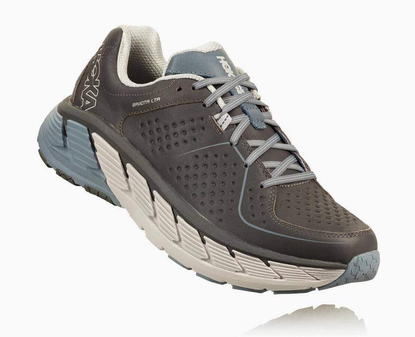 Hoka One One W Gaviota Leather Stability Running Shoes NZ M739-842
